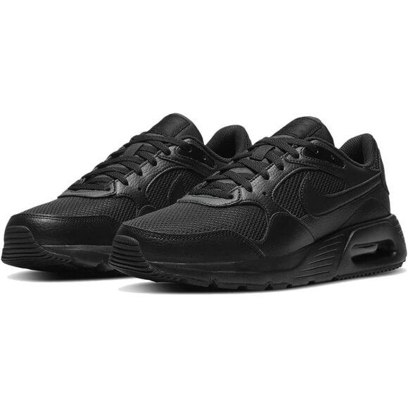 ⚡Nike Men's Black/Black/Black Air Max SC Everyday Breathable Casual Sneakers - Picture 2 of 6